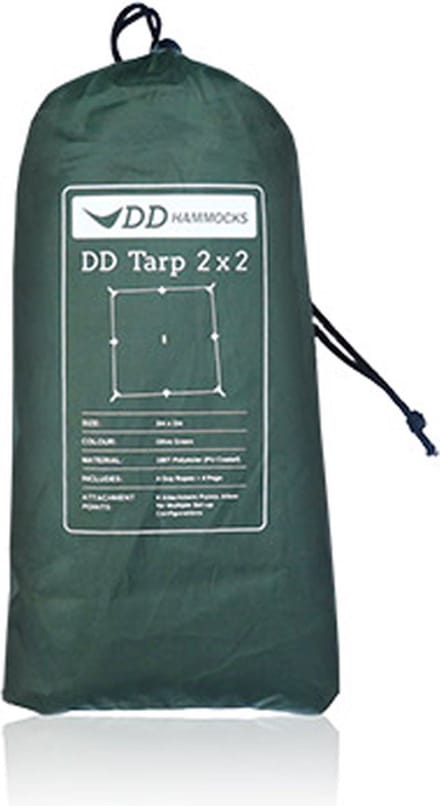 DD Hammocks Tarp 2x2 - Olive Green