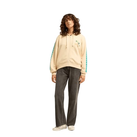 Billabong On Vacay Hoodie Beige,Geel S Vrouw