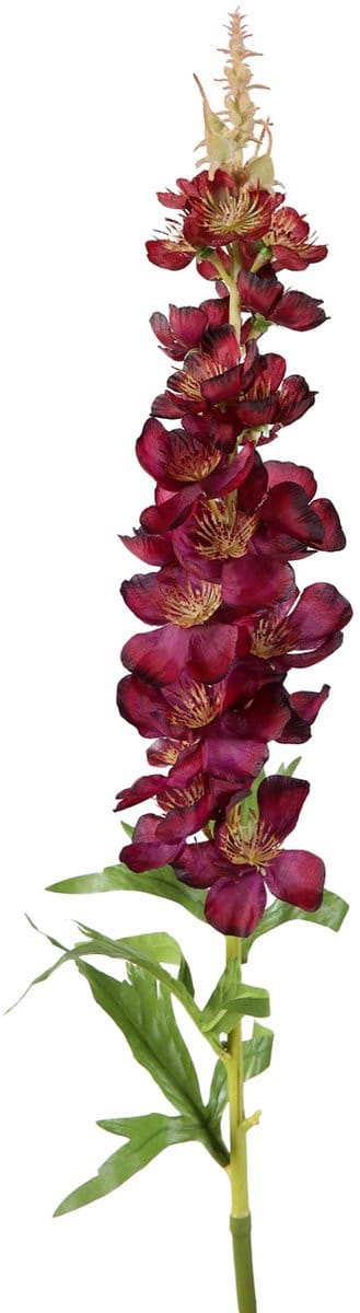 Viv! Home Luxuries Ridderspoor - zijden bloem - paars - 100cm
