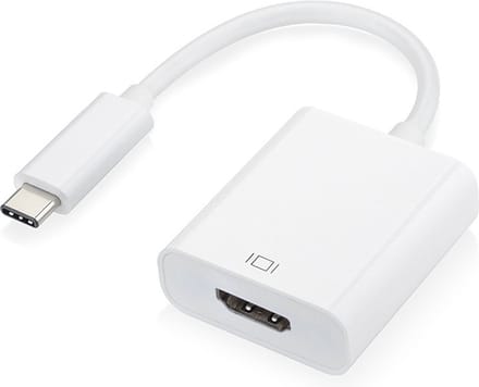 USB-C naar HDMI Adapter - 4K Beeldkwaliteit - Geschikt voor MacBook, iPad Pro, iPad Air, iPhone 15/16/17 en Meer