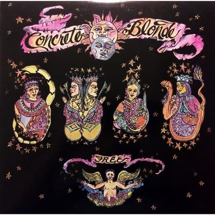 LP Plaat CONCRETE BLONDE Free IRS82001 I.R.S. 1989 US Rock Gebruikt