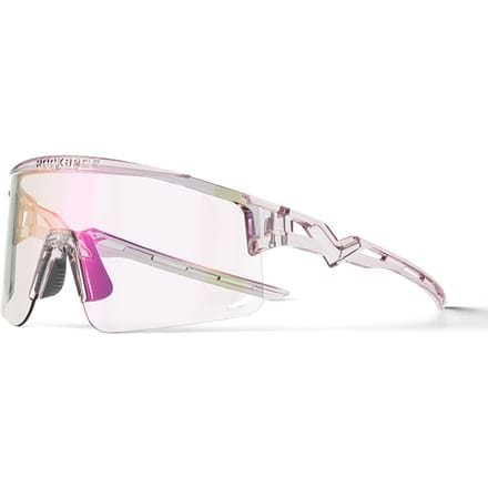 Rockbros Cycling Glasses Photochromic with UV Protection and Corrective Insert Clear - Purple