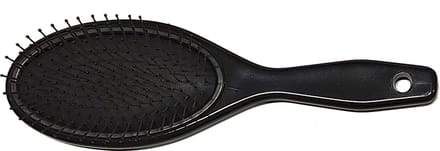 Rojafit - Pneumatische Haarborstel - Zwart - Afmeting: 21 cm. Lang x 6,5 cm. Breed
