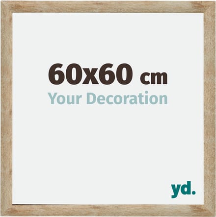 Your Decoration - Fotolijst 60x60 cm - MDF - Goud - Catania