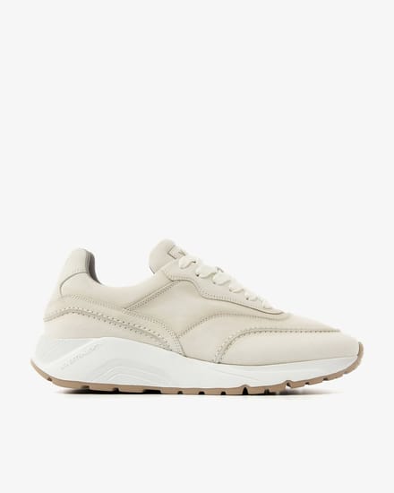 VIA VAI Owen Jimmy Sneakers Heren - Leer - Off-white