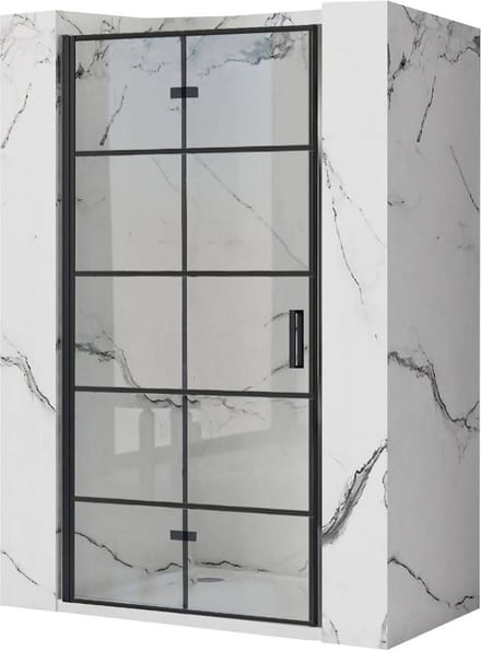 Rea Molier Black 100 - Douchedeur - 100 cm - Zwart