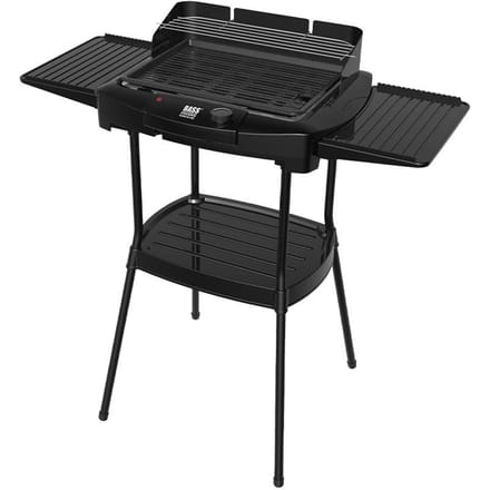 2 in 1 elektrische grill, vrijstaand en tafelmodel, 40 x 29 cm