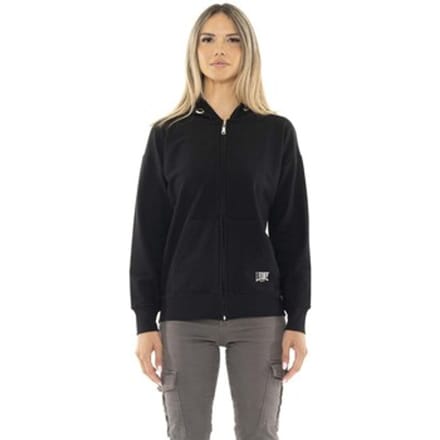 Capuchon sweaters Leone 1947 Woman Hoody Full Zip Black Ring