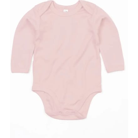 Babybugz | Baby long Sleeve Bodysuit | Dusty Blue | 3 - 6 Maanden