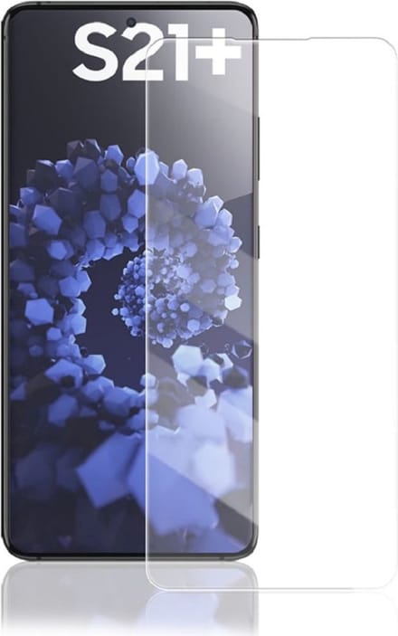 LuxeBass Tempered screenprotector geschikt voor Samsung Galaxy S21+ - beeldscherm - scherm - tempered glas