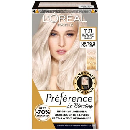 L'Oréal Paris L'Or&eacute;al Paris Pr&eacute;f&eacute;rence 11,11 Ultra Light Cool Crystal Blonde 1 st