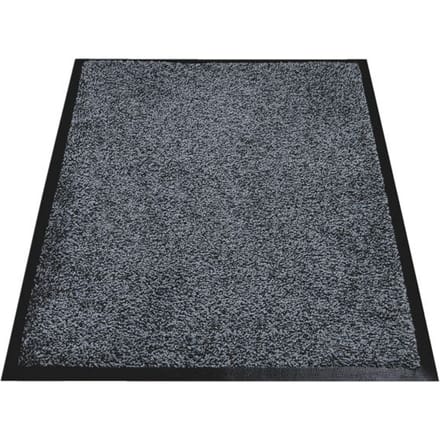Eazycare Wash vuilvangmat, hooggetrokken nylon, 600 x 850 mm, antraciet