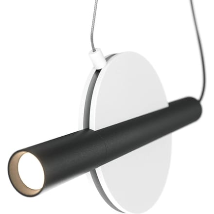 Maytoni Enigma LED hanglamp, verstelbaar, wit