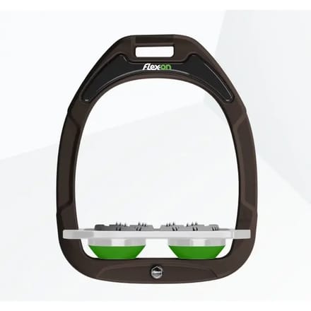 Platte Laarzen Ultra Grip Bruin/grijs/groen Flex-On Green Composite