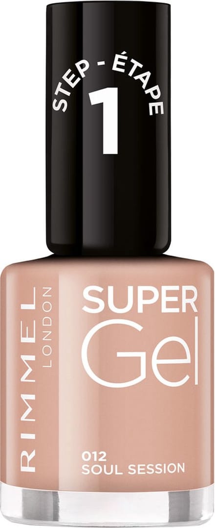 Rimmel London SuperGel Nagellak - 012 Soul Session - Beige