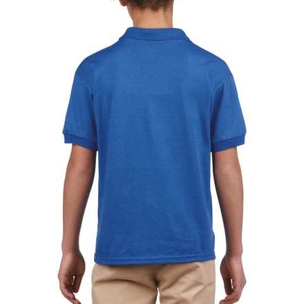 Gildan - DryBlend Kinder Polo - Royal maat L (164)