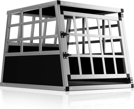 Aluminium Hondenbench voor Auto en Thuis - 70x54x51cm