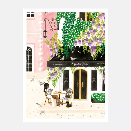 Poster Parijs 50 x 70 cm All The Ways to Say ATWS
