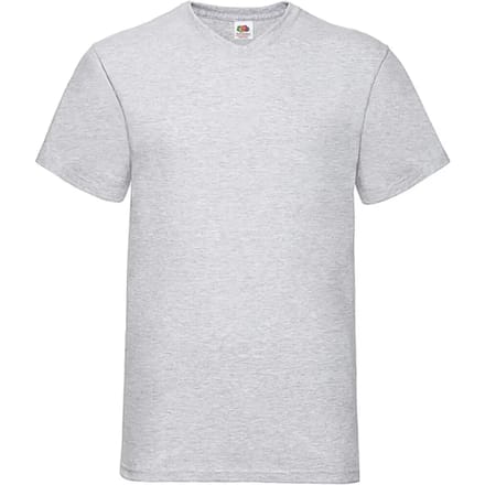 V-hals T-shirt Fruit of the Loom Valueweight