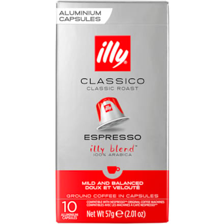 illy Nespresso Ground Classic Capsules - 10 pcs