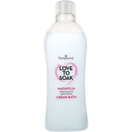 Pampered Love To Soak Magnolia Moisturising Creme Bath - 1000 ml