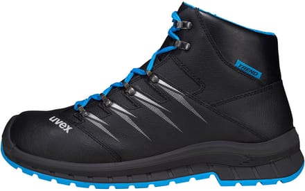 uvex 2 trend 6935244 Hoge veiligheidsschoenen S3 Schoenmaat (EU): 44 Blauw-zwart 1 paar