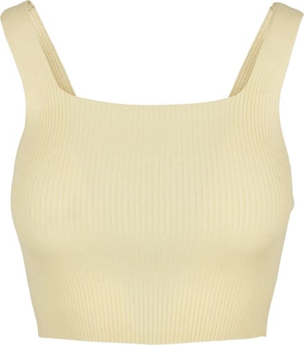 Urban Classics - Knit Crop top - 4XL - Geel