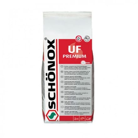 Schonox UF premium donkergrijs 5 kg voegmiddel