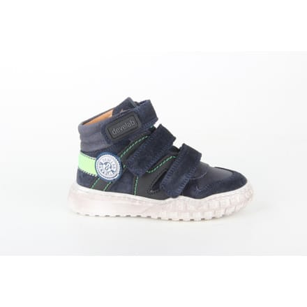 Develab 45689 - Kinderen Half-hoog - Kleur: Blauw - Maat: 26