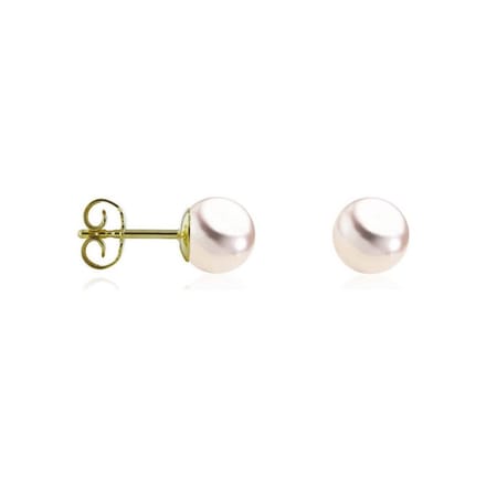 Luna-Pearls oorsieraden Oorringen HS1044_6-6.5mm
