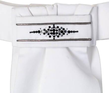 Quur Plastron Quur Qisabeau Zwart-zilver