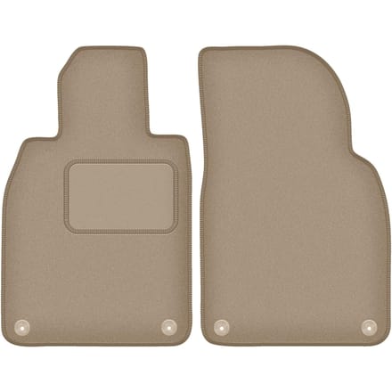 Beige voormatten voor: Porsche Cayman 982 roadster (2016-)