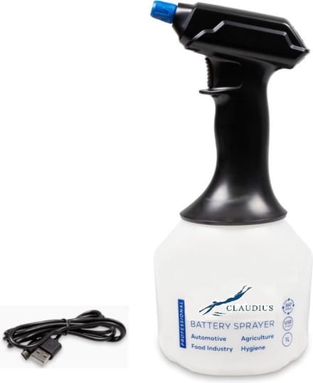 Claudius E-Spray 1 liter Batterij Sproeier - Nieuw