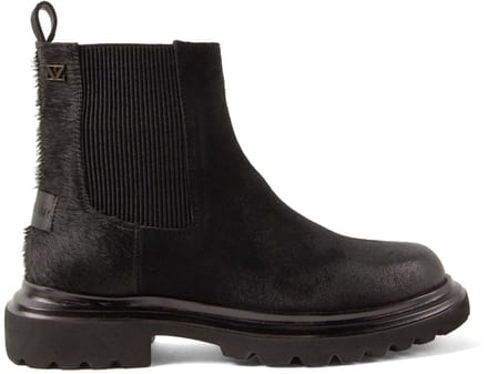 Lazamani - Haidy Dames Boots Suede Black - Maat 37
