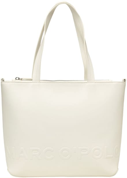 Marc O'Polo Schoudertas Valda Shopper Natural Cotton Crème