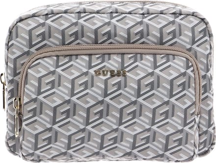 GUESS Cosmetische tas Cosmetic Pouch Stone Beige
