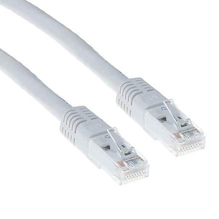 ACT Witte 5 meter U/UTP CAT6 patchkabel met RJ45 connectoren IB9405