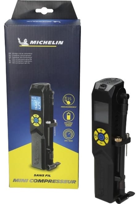 Michelin Mini Draagbare Lucht Compressor Voor Motor - Scooter - Fiets - Auto Banden - Origineel
