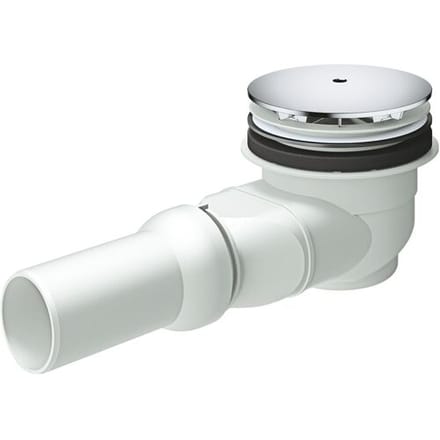 GROHE waste set - Voor GROHE universal douchebakken - Horizontale uitloop - 115mm diameter