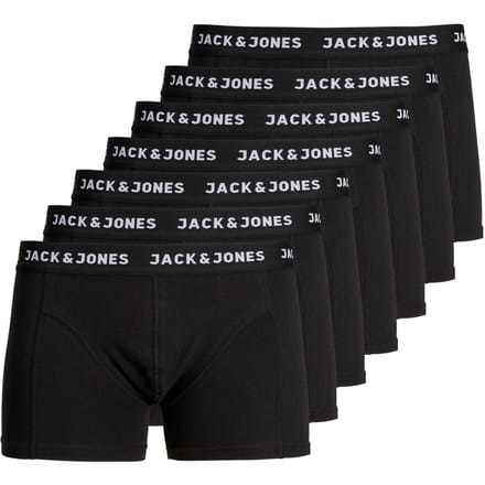 JACK & JONES- JACHUEY TRUNKS 7 PACK NOOS - Heren - Trunks