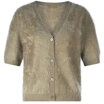 Vest 100% kasjmier Van Peter Hahn groen