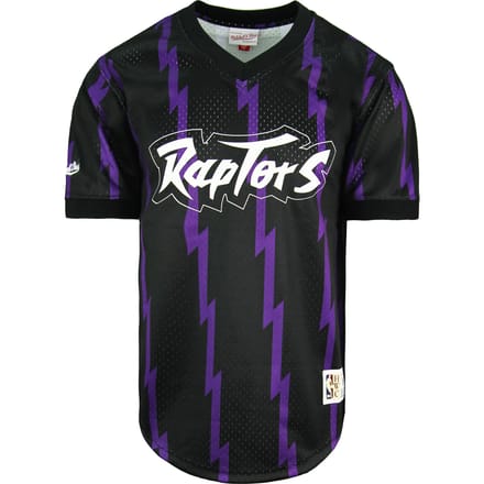 Michtell & Ness NBA Toronto Raptors Wordmark Mesh T-shirt