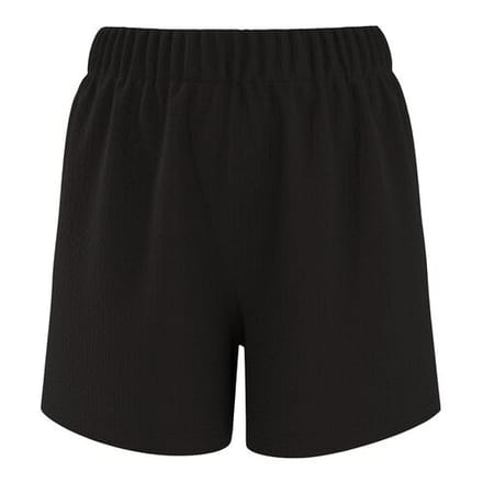 ESMARA Dames shorts met crinkle-structuur (Zwart, S (36/38))