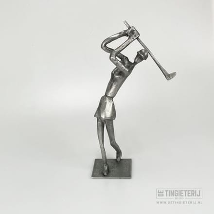 Golfster - Golfsculptuur - Golf Beeldje - Golftoernooi - Golftrofee - Golf Accessoires - Cadeau golf - Luxe geschenk