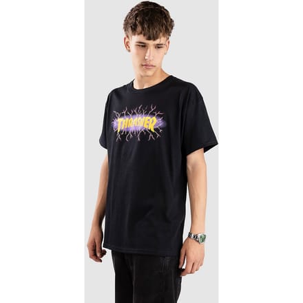 Thrasher Lightning T-Shirt T-Shirt zwart
