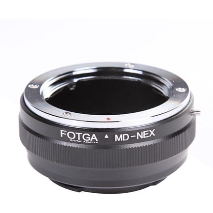MD-NEX Adapterring voor Minolta MC/MD Lens naar Sony NEX-5 7 3 F5 5R 6 VG20 E-mount zwart