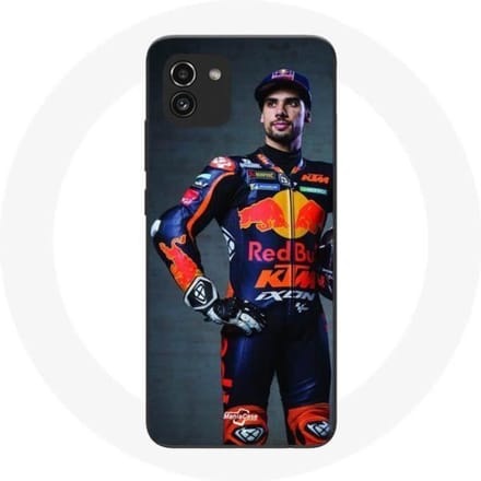 Coque maniacase pour Samsung Galaxy A03 miguel oliveira moto gp trophee ktm