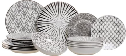 Studio Tavola Serviesset Black Sailor - 18-delig / 6 personen