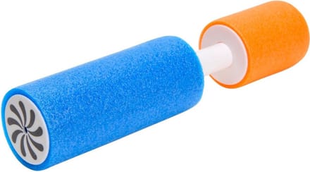 Waterpistool van foam 15 cm - 4x stuks - waterspuiten kleine model - spuit 7 meter ver