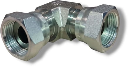 Hydron Serie - Verbindingshoek - 90° - 11/16" ORFS - Staal Automatisch